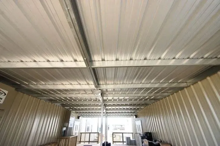 School walkway cover and canopy installed by Kool Covers